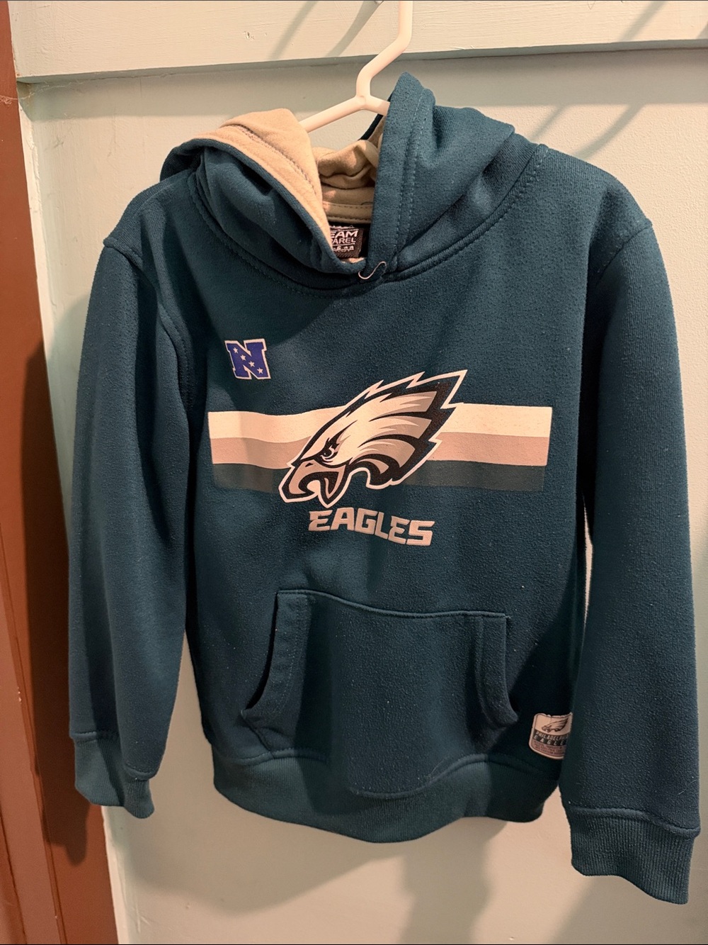 Philadelphia Eagles Kids Teal Pullover Hoodie